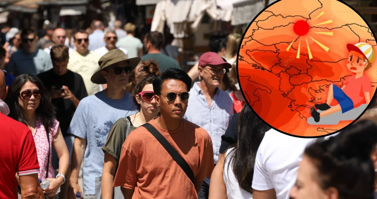 Toplotni val u Sarajevu//