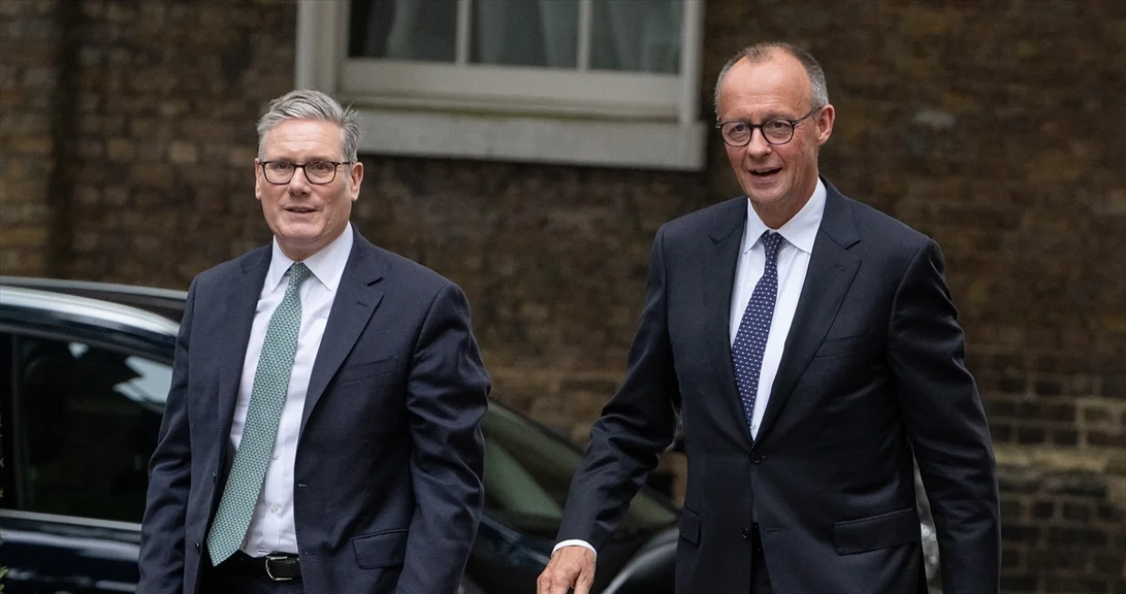 Keir Starmer i Friedrich Merz u Londonu/Thomas Krych