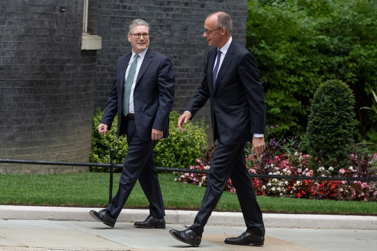 Keir Starmer i Friedrich Merz u Londonu/Thomas Krych