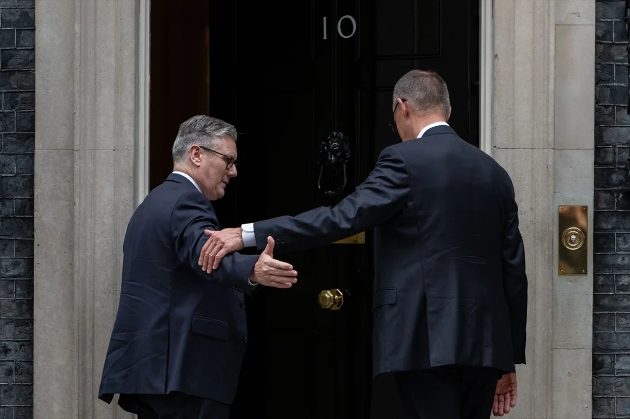 Keir Starmer i Friedrich Merz u Londonu/Thomas Krych