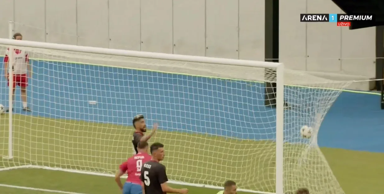 Santa Coloma - Borac (FOTO: Screenshot/Arenasport)