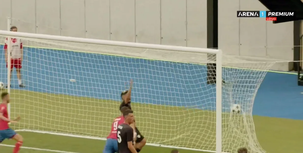 Santa Coloma - Borac (FOTO: Screenshot/Arenasport)