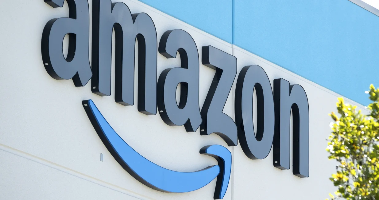 epa10390898 The Amazon logo at an Amazon logistic center in Miami, Florida, USA, 05 January 2023. According CEO Andy Jassy, Amazon is planning to lay off more than 18,000 employees as part of a workforce reduction. EPA/CRISTOBAL HERRERA-ULASHKEVICH/Cristobal Herrera-ulashkevich