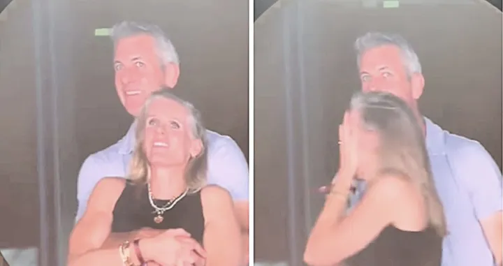 Andy Byron, direktor firme Astronomer, i Kristin Cabot, direktorica ljudskih resursa u toj firmi, uhvaćeni u aferi na koncertu Coldplaya/Screenshot