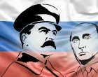 Josif Staljin, Vladimir Putin, Rusija, vizual za kolumnu/Benjamin Krnić