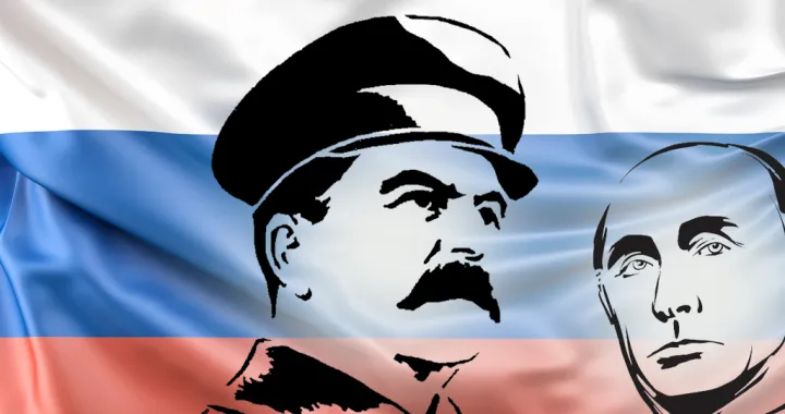 Josif Staljin, Vladimir Putin, Rusija, vizual za kolumnu/Benjamin Krnić