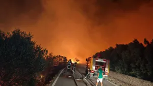 Brač požar/Vatrogasci Supetar Fb