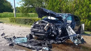 sudar golfa i autobusa kod prijedora/Facebook