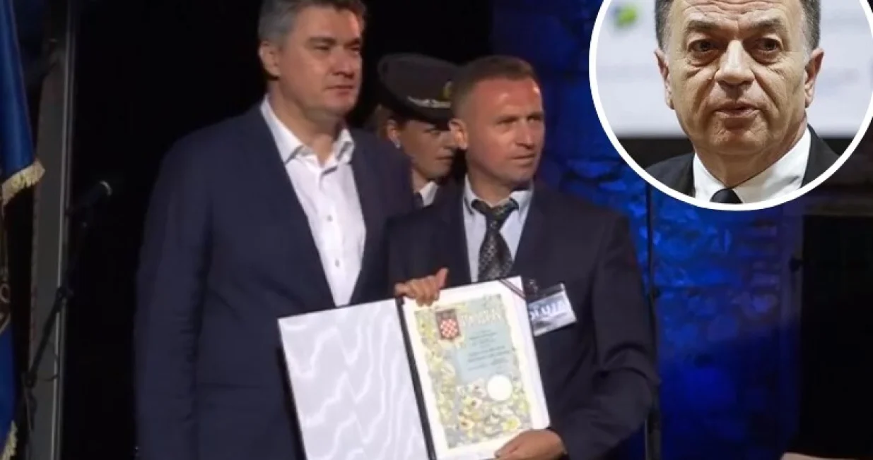 Jelića je odlikovao Milanović/