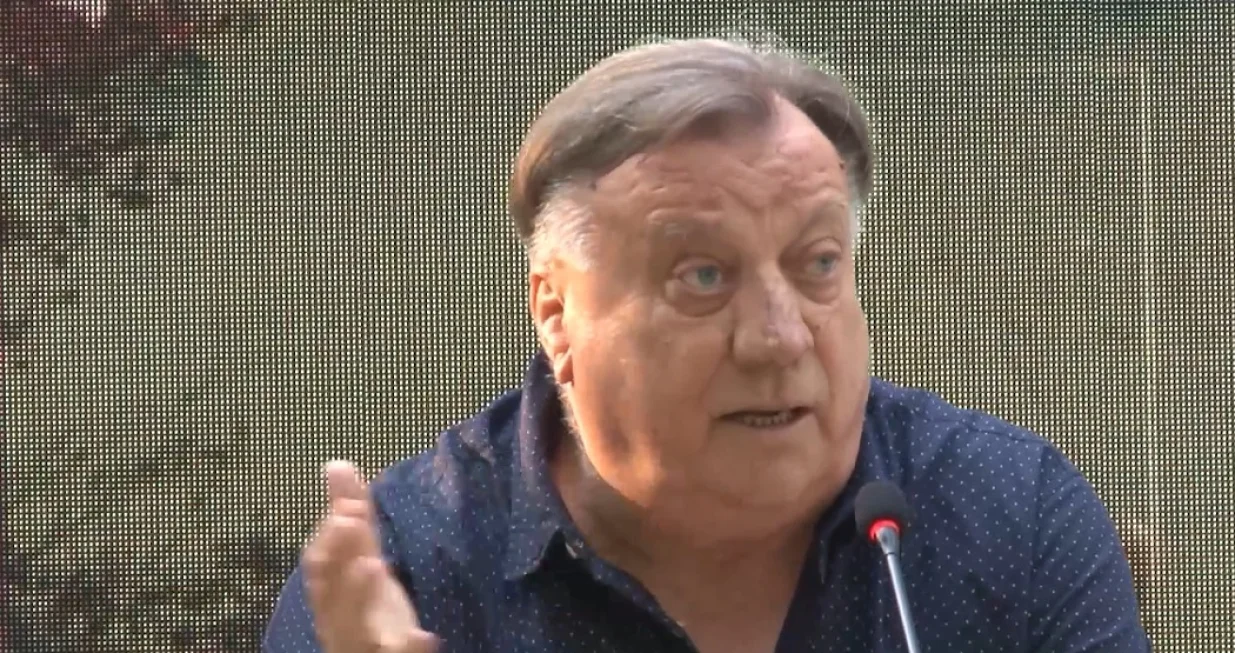 Halid Bešlić na press konferenciji u Zenici povodom ovogodišnjeg Zenica Summer Festa/