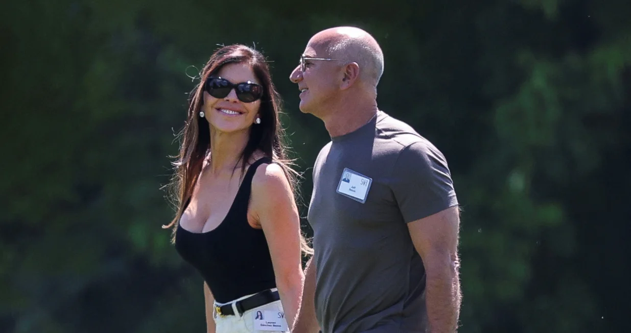 Jeff Bezos i Lauren Sanchez Bezos / Brendan Mcdermid/Reuters