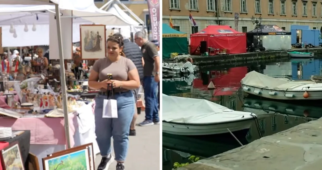 Ponte Rosso u Trstu, tržnica je i dalje tu/Youtube