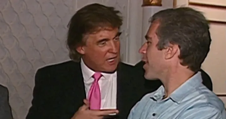 Donald Trump i Jeffrey Epstein, 1992./Screenshot
