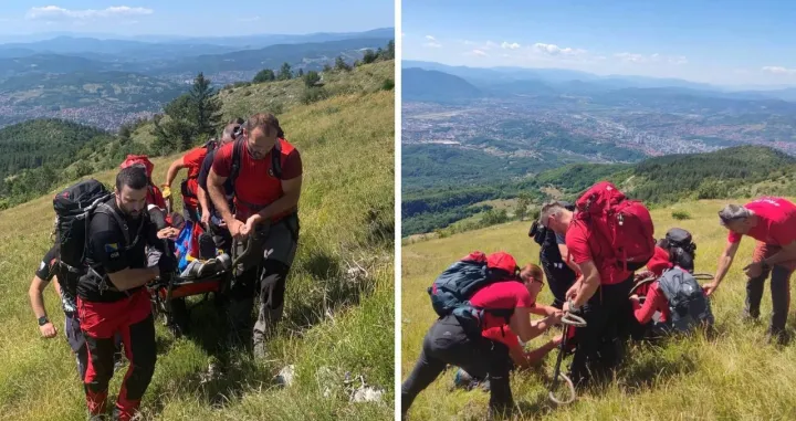 Akcija spašavanja na Trebeviću/Gss Stanica Sarajevo