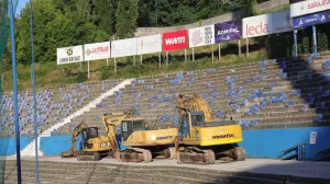 Početak izgradnje južne tribine stadiona Grbavica