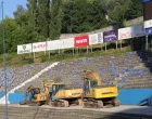 Početak izgradnje južne tribine stadiona Grbavica