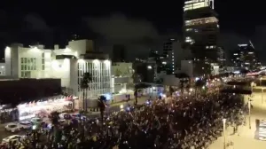 Protest u Tel Avivu/Streetwize