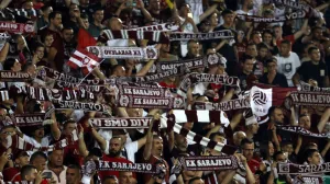 Sarajevo - Spartak TrnavaNavijači Sarajeva