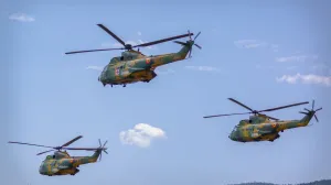 EUFOR, helikopteri, demonstracijski let, baza Butmir, rumunske snage, avijacija/Facebook