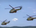 EUFOR, helikopteri, demonstracijski let, baza Butmir, rumunske snage, avijacija/Facebook