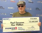 Sretni dobitnik Paul Corcoran / Massachusetts State Lottery