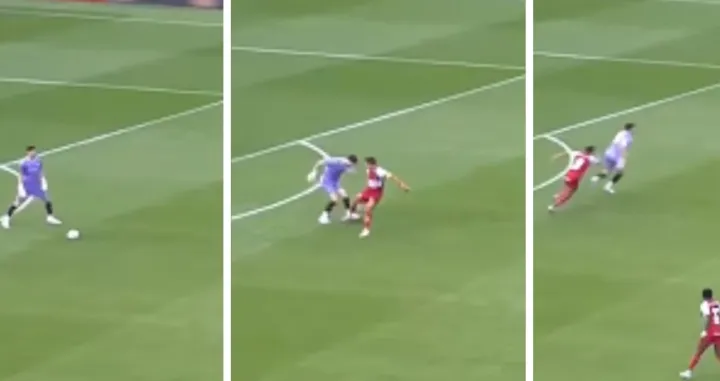 Vladan Kovačević dribla svog protivnika (FOTO: Kolaž)