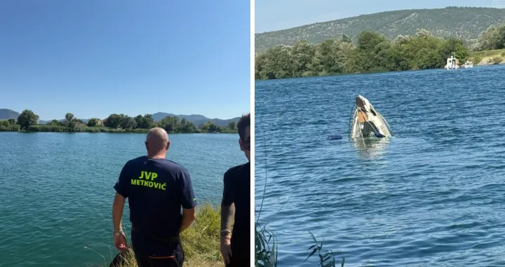 Jučerašnja potraga za nestalim mladićima/Jvp Metković