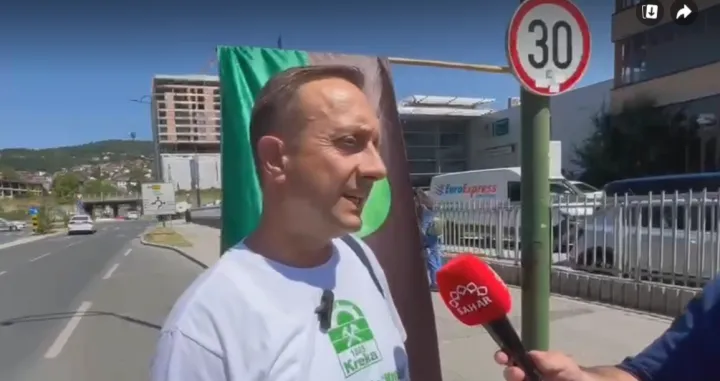 Senad Sejdić, predsjednik sindikata rudnika Kreka/Prtsc