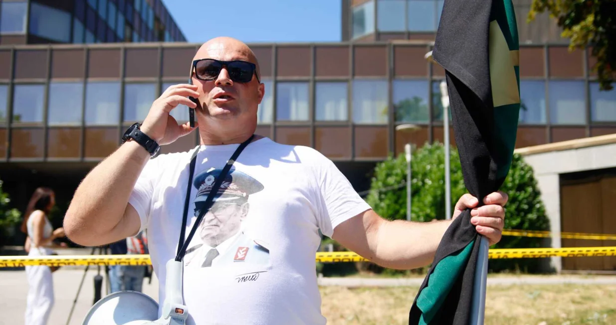 Protest rudara, zenički rudari, Vlada FBiH, RMU Zenica/Damir Deljo