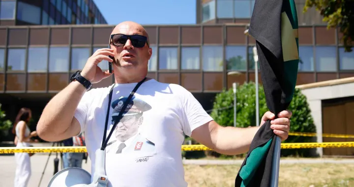 Protest rudara, zenički rudari, Vlada FBiH, RMU Zenica/Damir Deljo