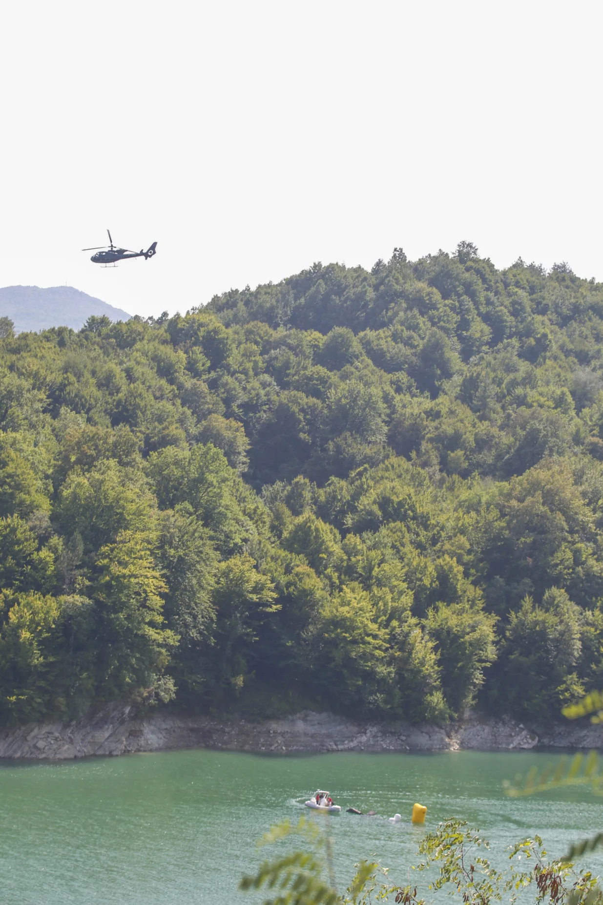 Izvlačenje helikoptera OSBiH Jablaničko jezero/Damir Deljo