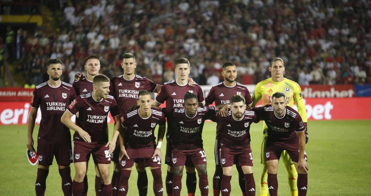 Sarajevo - Spartak TrnavaEmil RockovNidal ČelikVinko SoldoFilip JovićElvir DurakovićAmar BeganovićVladan BubanjaAleksandar ĐorđevićGiorgi GuliashviliHamza ČatakovićFrancis Kyeremeh