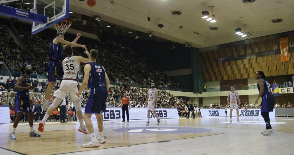 KK Bosna - KK Vojvodina (FOTO: Damir Deljo/Oslobođenje)
