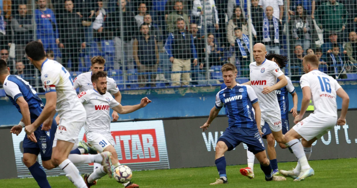 Željezničar - Široki Brijeg (FOTO: Sanel Konjhodžić/Sport1)