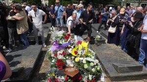 Sahranjen Josip Pejaković, sahrana, gradsko groblje Bare, sahrana/Senad Gubelić