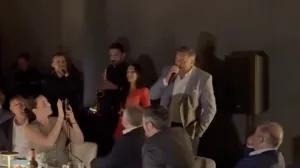 Dodik se dohvatio mikrofona/Milorad Dodik