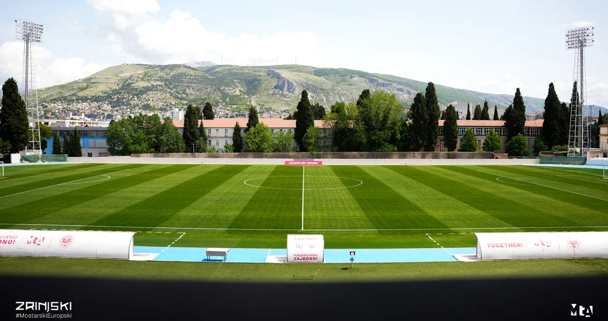 Stadion Pod Bijelim brijegom - stadion Zrinjskog