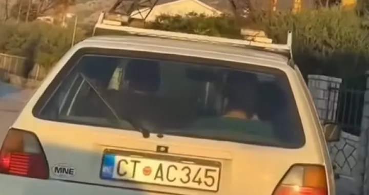 Nevjerovatan prizor na putu/Instagram/ Screenshot