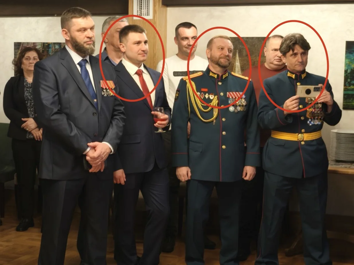 Eduard Shonov, Aleksey Kondratiev i Dejan Berić/Telegram