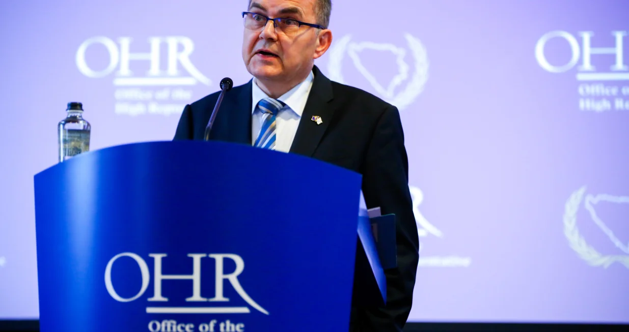 Christiam Schmidt obraćanje poslije sastanka PICa sa dviju Trojke/Damir Deljo