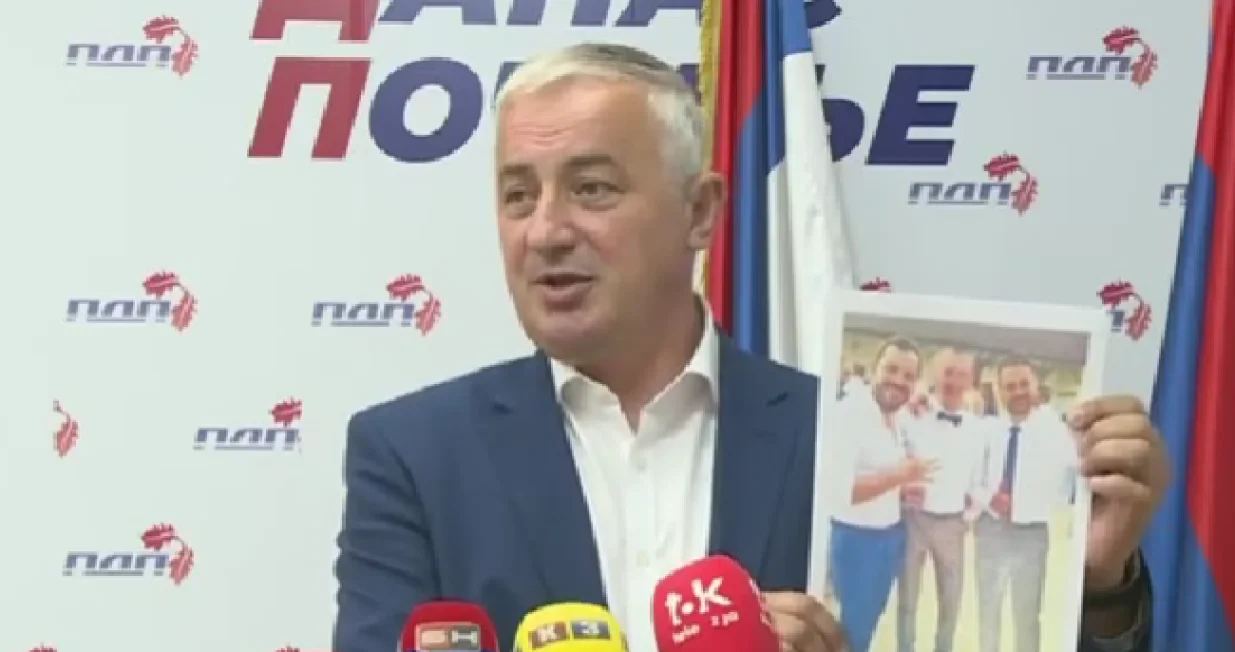 Branislav Borenović, press konferencija, Srđan Amidžić i advokati Viaducta/Prtsc