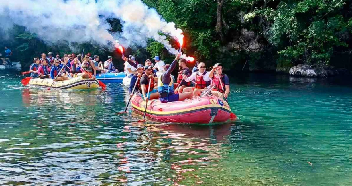 Prvi etapu rafteri prošli jučer/