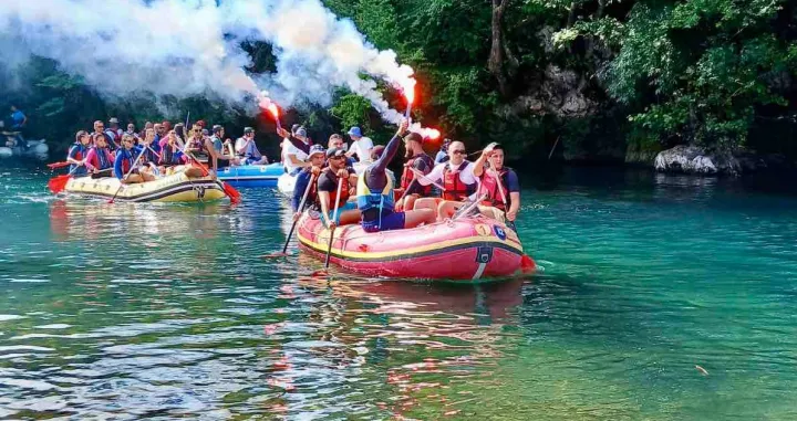 Prvi etapu rafteri prošli jučer/