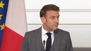 Emmanuel Macron, Međunarodna humanitarna konferencija za civile u Gazi/Anadolija/Scrnsht