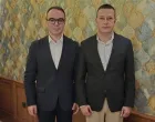 Ambasador BiH u Srbiji Aleksandar Vranješ i zamjenik ministra odbrane BiH Aleksandar Goganović/Srna