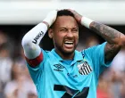 Soccer Football - Brasileiro Championship - Santos v Botafogo - Estadio Urbano Caldeira, Santos, Brazil - June 1, 2025 Santos' Neymar reacts REUTERS/Thiago Bernardes  TPX IMAGES OF THE DAY