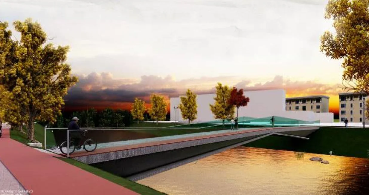 Sarajevo gradi most po ideji studentice: Izdata dozvola za "Paper Bridge"/