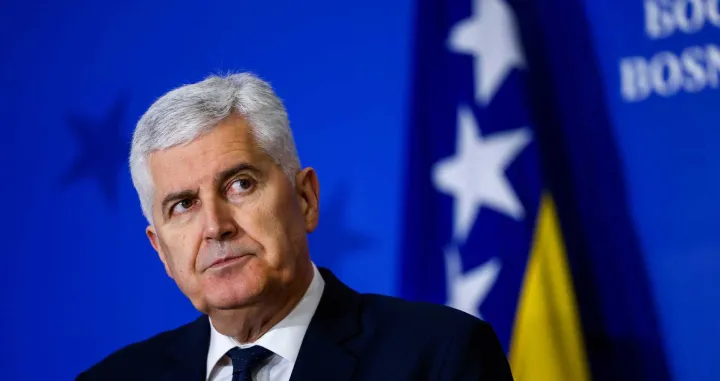 Čović se obratio medijima/Damir Deljo