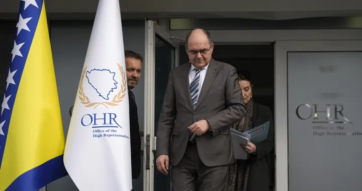 Visoki predstavnik u BiH Christian Schmidt/Samir Jordamović