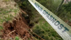 Curine njive klizište ilustracije/Senad Gubelić